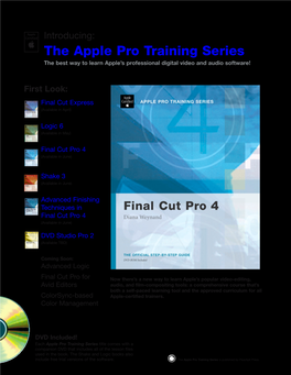 Apple Pro Booklet 5