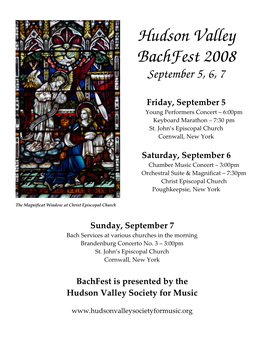 08 Bachfest Program