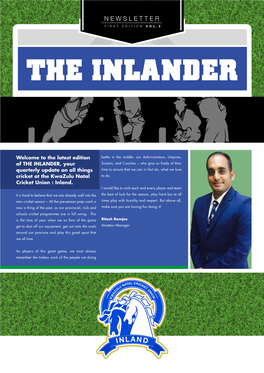 Newsletter First Edition Vol.2 the Inlander