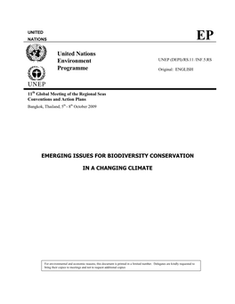 United Nations Environment Programme–Global Environment Facility (UNEP-GEF) and Canadian International Development Agency (CIDA)