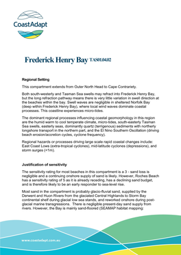 Frederick Henry Bay TAS01.04.02