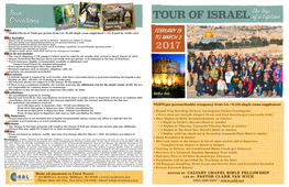 Tour of Israel