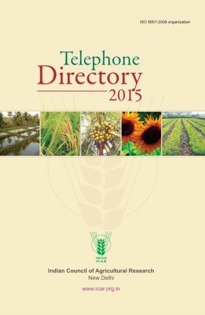 ICAR-Telephone-Directory.Pdf