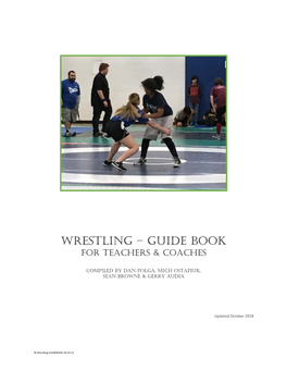 Wrestling – Guide Book for Teachers & Coaches