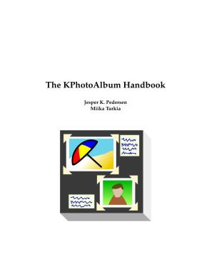 The Kphotoalbum Handbook