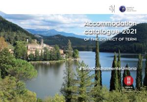 Accommodation Catalogue 2021 of the DISTRICT of TERNI