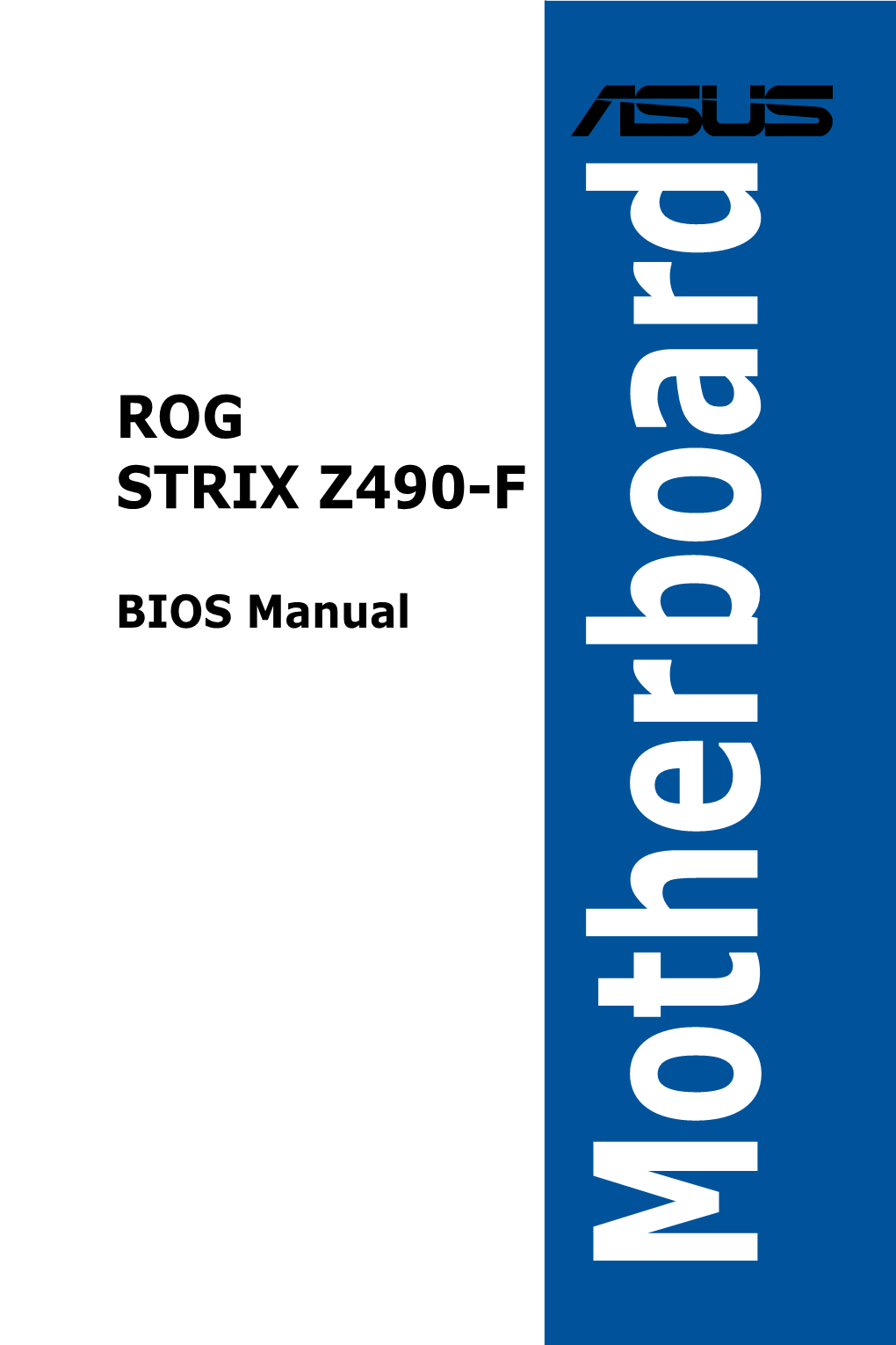 Rog Strix Z490-F