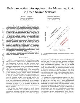 An Approach for Measuring Risk in Open Source Software