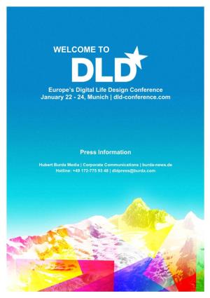 Dld-Conference.Com Press Information