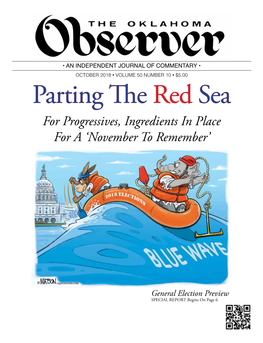 Parting the Red Sea for Progressives, Ingredients in Place for a ‘November to Remember’