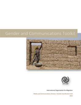 IOM Gender and Communications Toolkit 2015