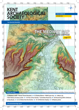 The Medway Gap Kent Archaeological Society