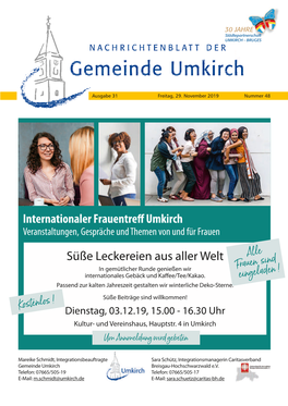 Internationaler Frauentrefi Umkirch
