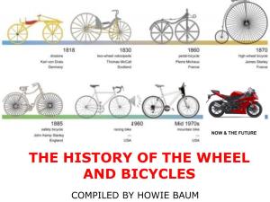 The History of the Wheel and Bicycles