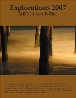 Explorations 2007 MECC’S Arts E-Zine