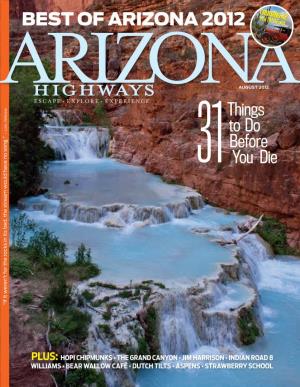 Best of Arizona 2012 Williams •Bear Wallow Caf Plus: Escape • Explore •Experience •Explore Escape