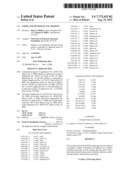 (12) United States Patent (10) Patent No.: US 7,772.433 B2 Dalton Et Al
