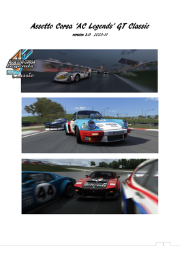 Assetto Corsa 'AC Legends'