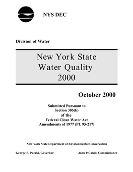 NYSDEC 2000, Website Reference Used in Chapter 2 NMP FSEIS