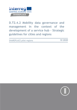 D.T2.4.2-Strategic Guidelines on Mobility Data Governance
