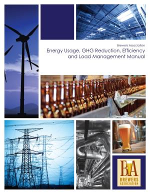 Energy Sustainability Manual