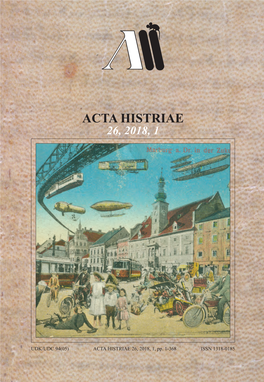 ACTA HISTRIAE 26, 2018, 1, Pp