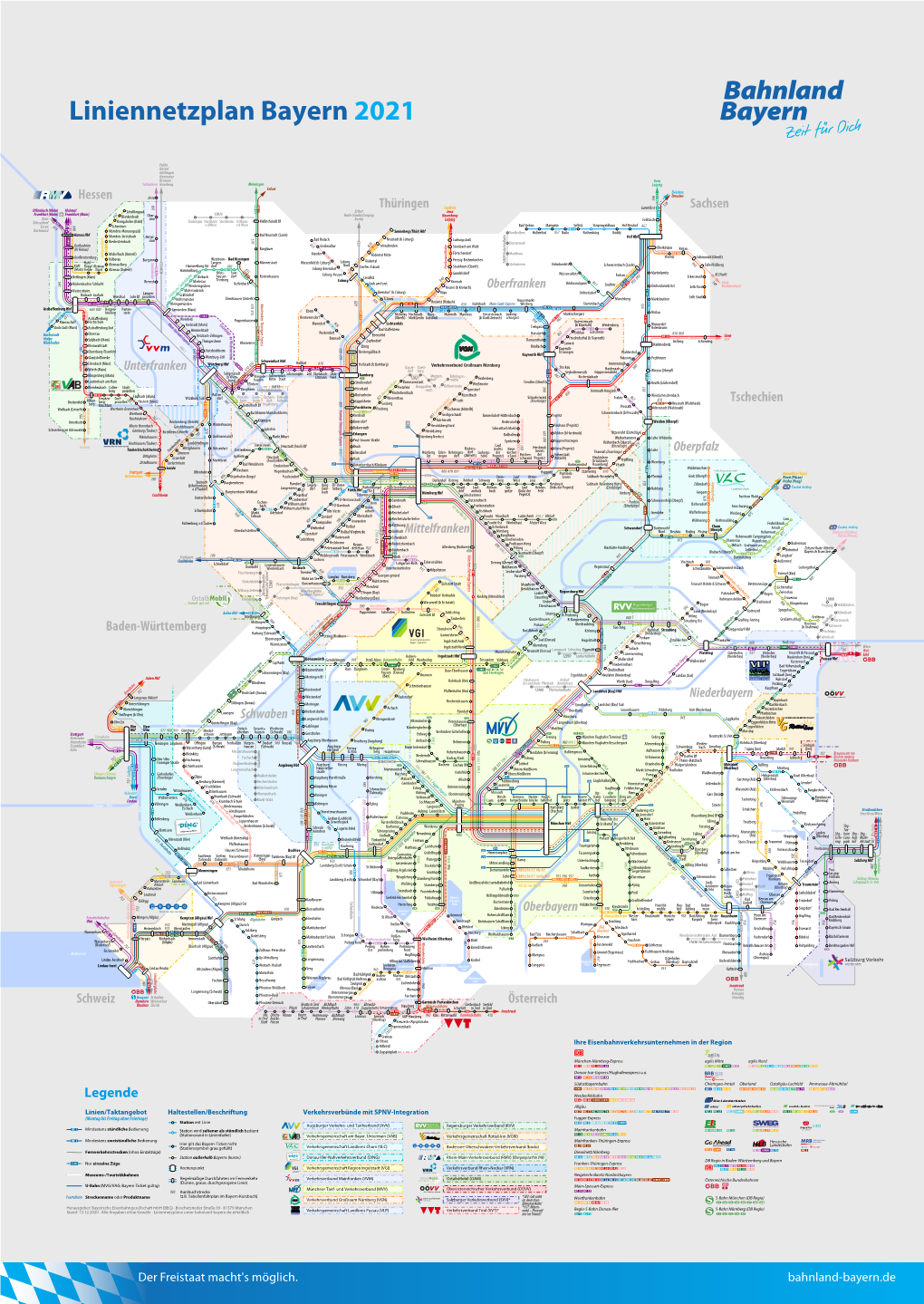 Liniennetzplan Bayern 2021 - DocsLib