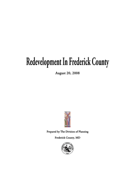 Redevelopment in Frederick County