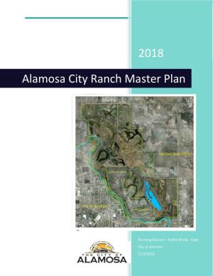 2018 Alamosa City Ranch Master Plan