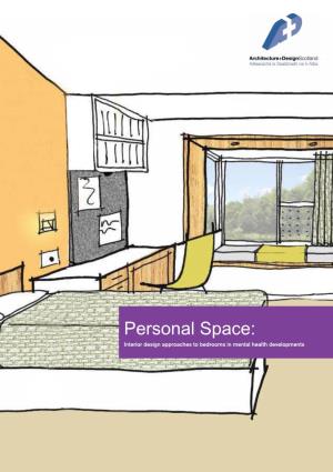 Personal Space: Interior Design Approaches to Bedrooms in Mental Health Developments 2
