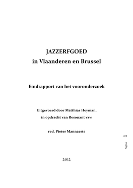 20120312 Rapport Jazzerfgoed FINAL