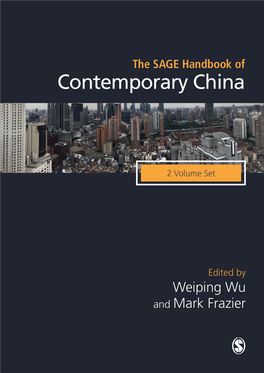 The SAGE Handbook of Contemporary China ASSOCIATE EDITORS