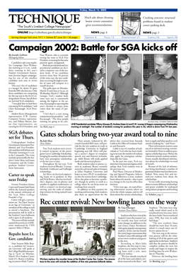 TECHNIQUE Honor Review Committee Problems Found in Student “The South’S Liveliest College Newspaper” Gives Recommendations