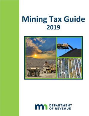 Mining Tax Guide