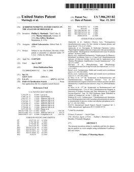 (12) United States Patent (10) Patent No.: US 7,906,293 B2 Mattingly Et Al