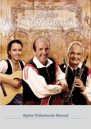 Alpine Volksmusik Manual