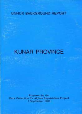 Kunar Province
