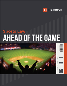 Download Our Sports Law Brochure