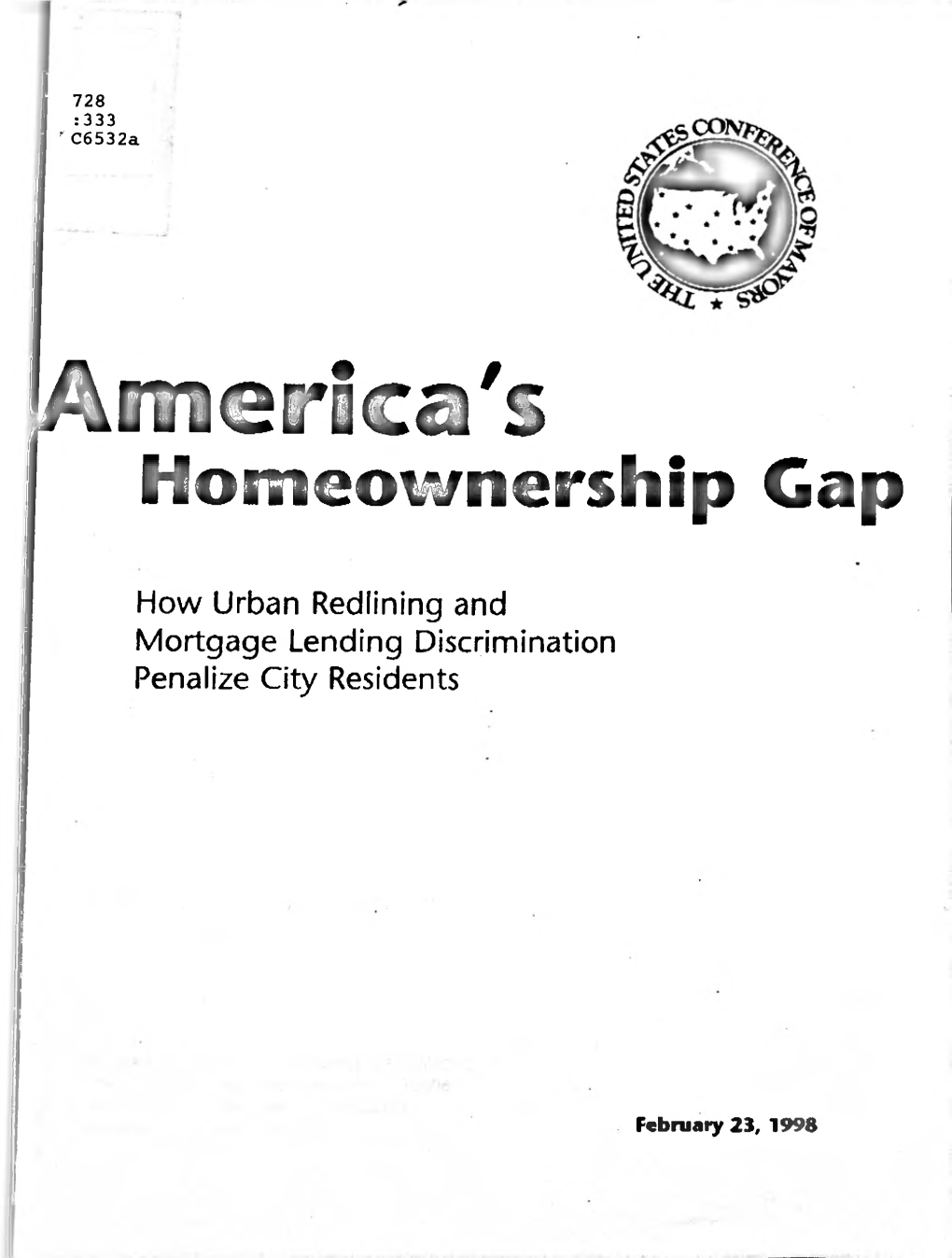 Americas Homeownership Gap How Urban Redlining and Mortgage