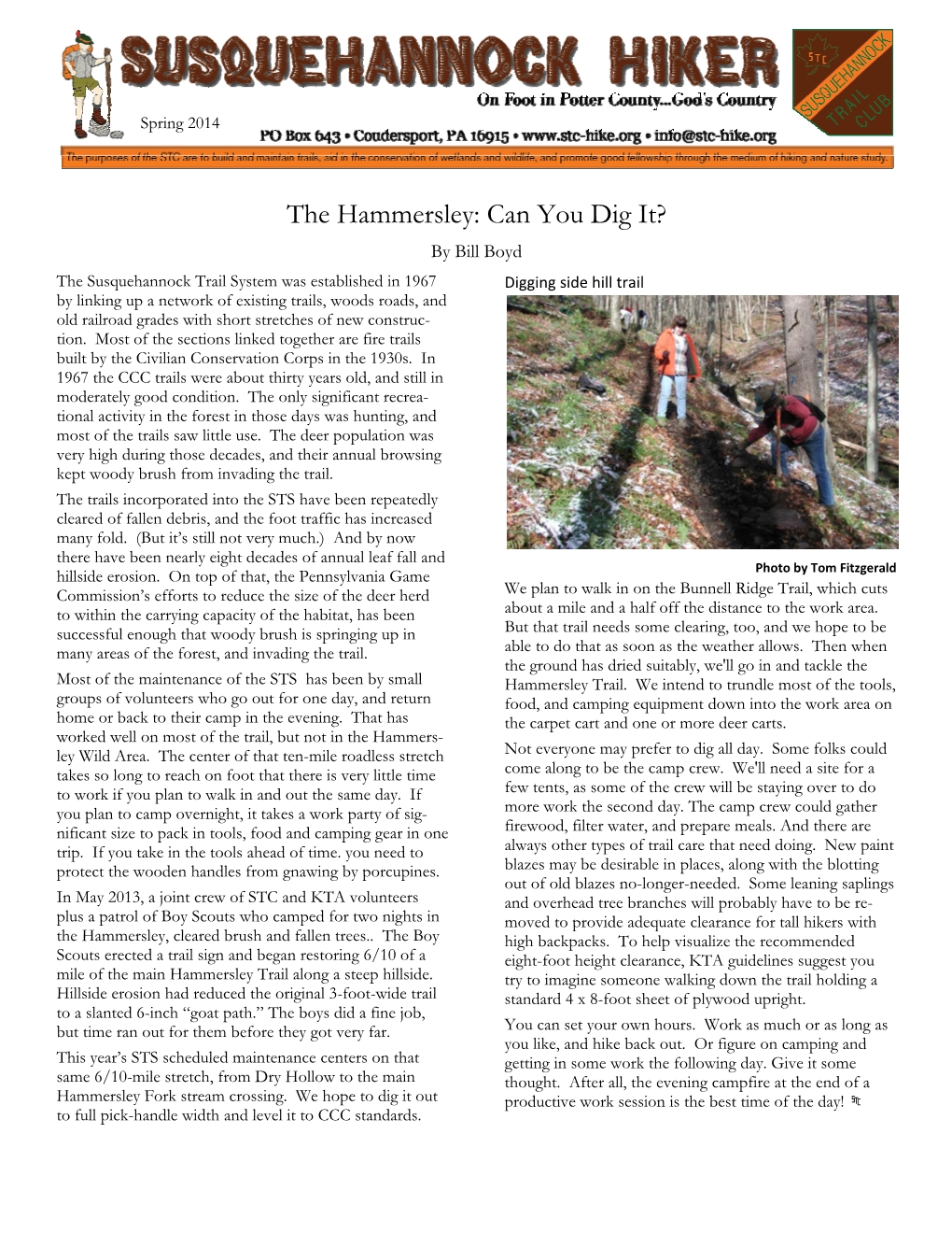 The Hammersley: Can You Dig