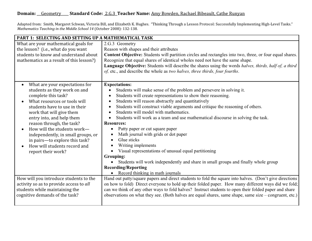 Thinking Through a Lesson Protocol (TTLP) Template s8