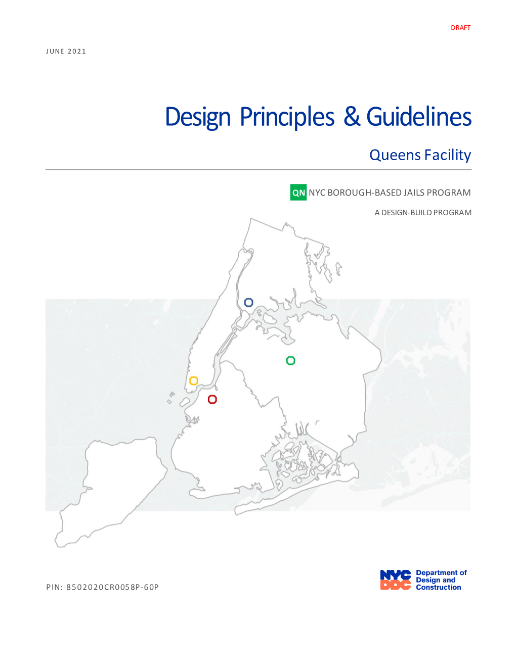 Borough-Based Jails Program, Design Principles and Guidelines