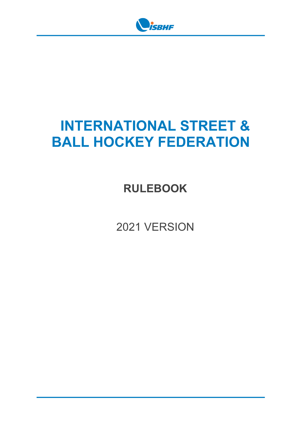 International Street & Ball Hockey Federation