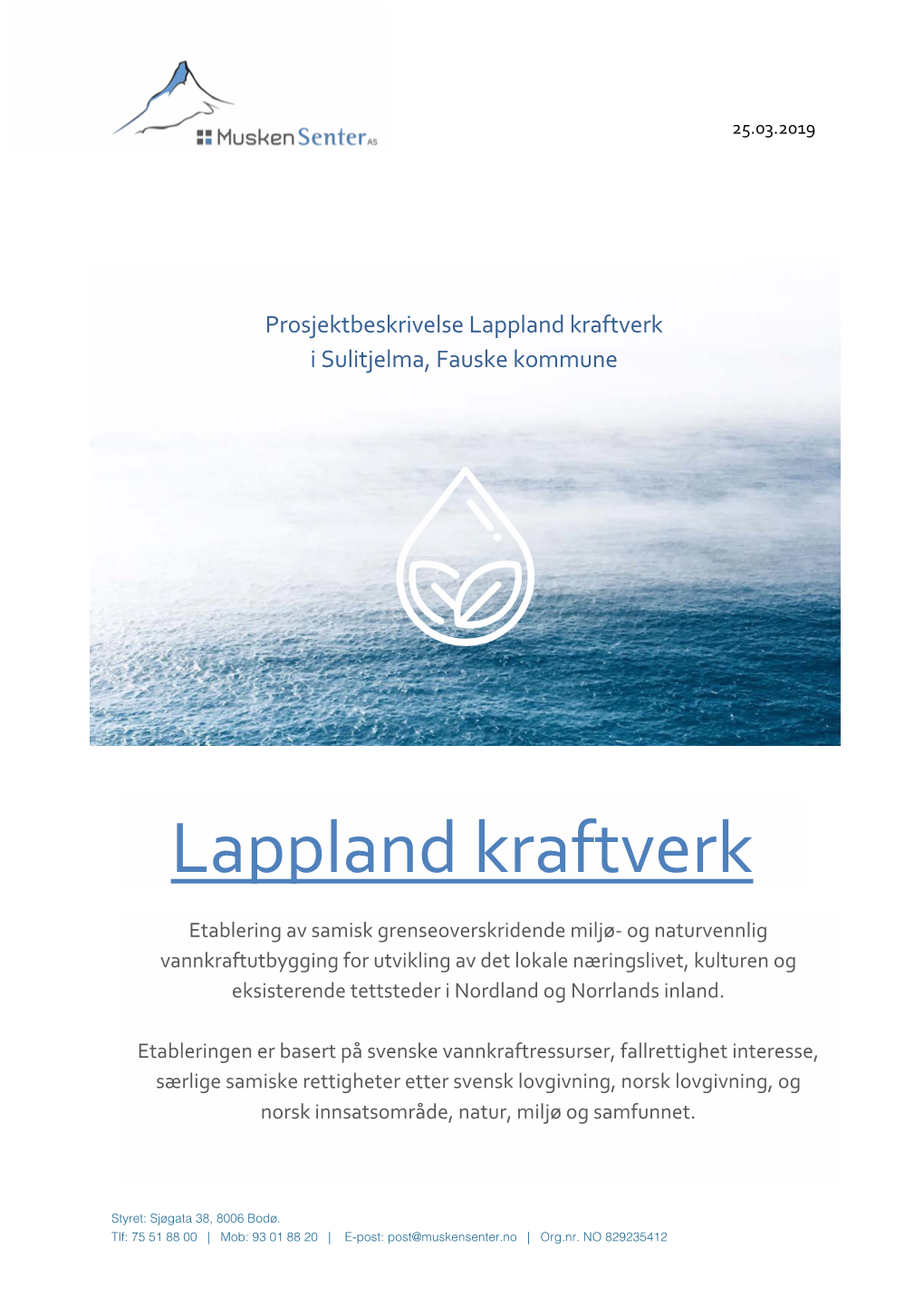 Lappland Kraftverk I Sulitjelma, Fauske Kommune