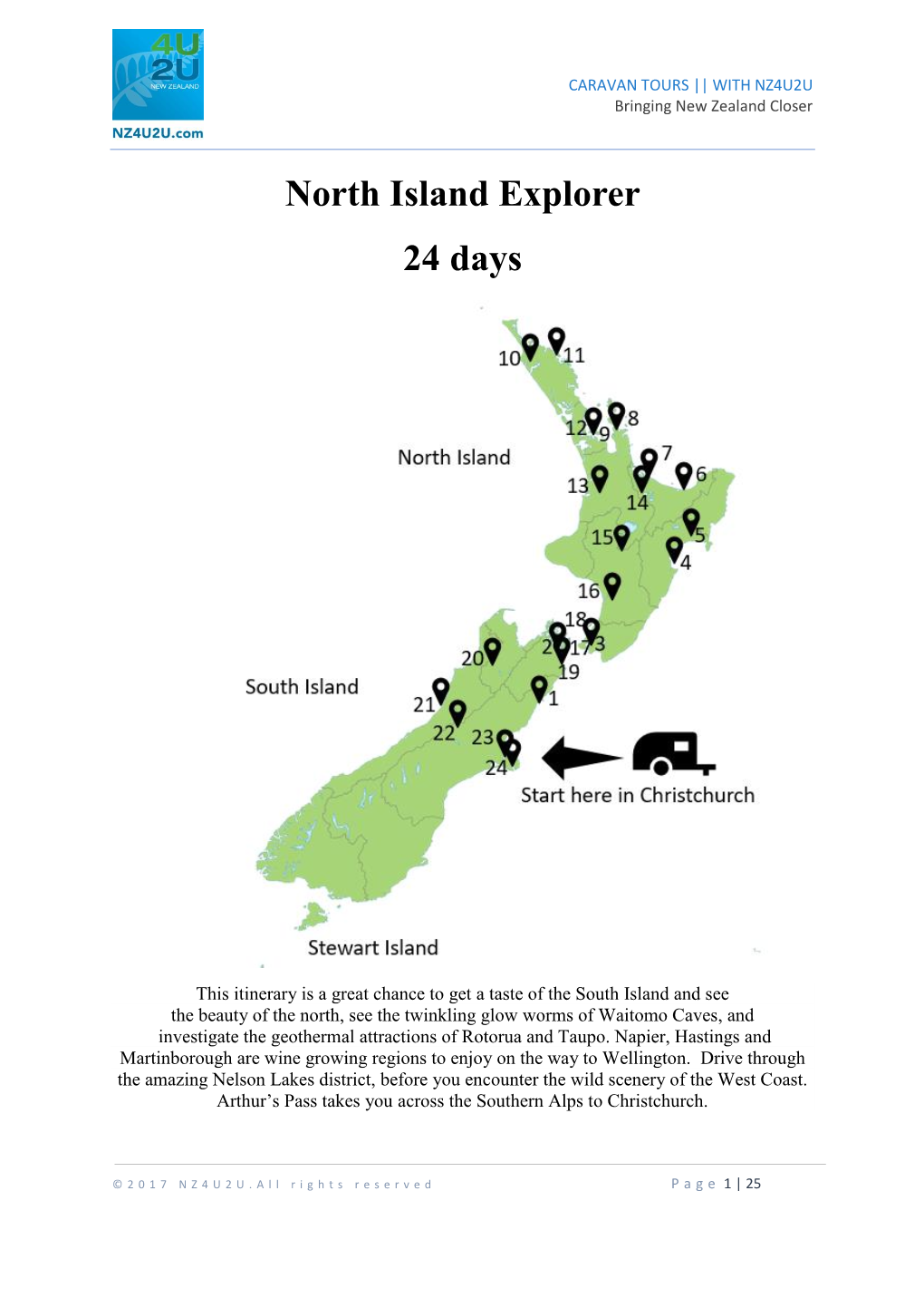 North Island Explorer 24 Days