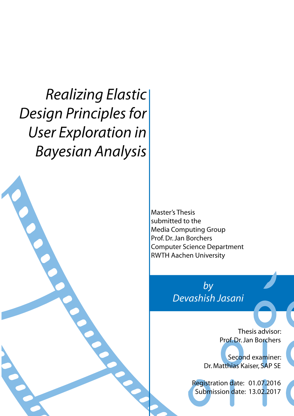 Realizing Elastic Design Principles for User Exploration in Bayesian Analysis