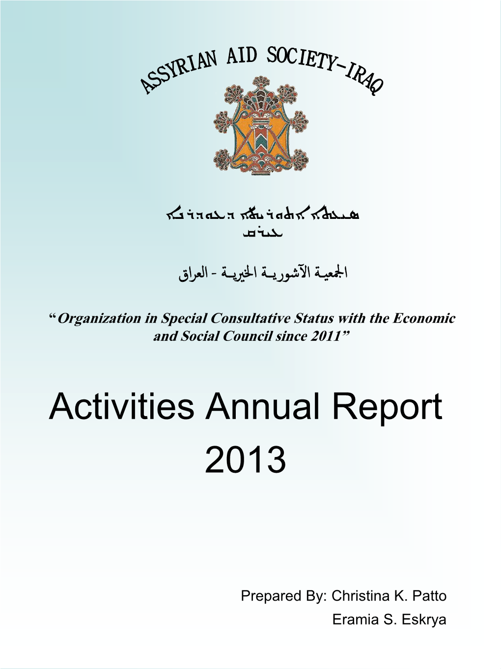 AASI Report 2013.Pdf