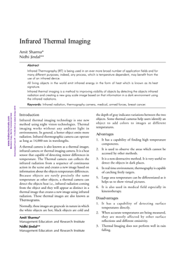 Infrared Thermal Imaging