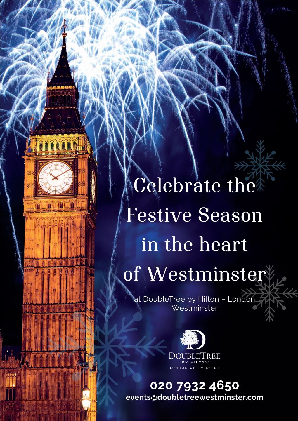 Celebrate the Festive Season in the Heart of Westminster