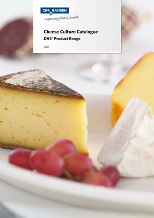Cheese Culture Catalogue DVS® Product Range